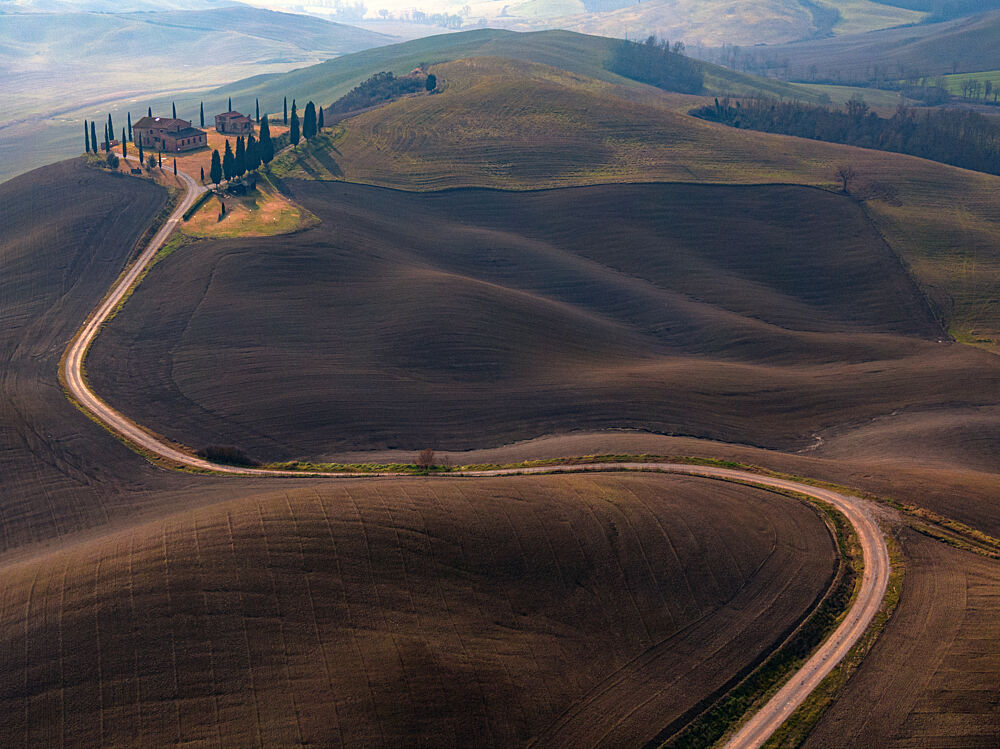 Tuscan Countryside Road art print by Jure Kravanja for $57.95 CAD
