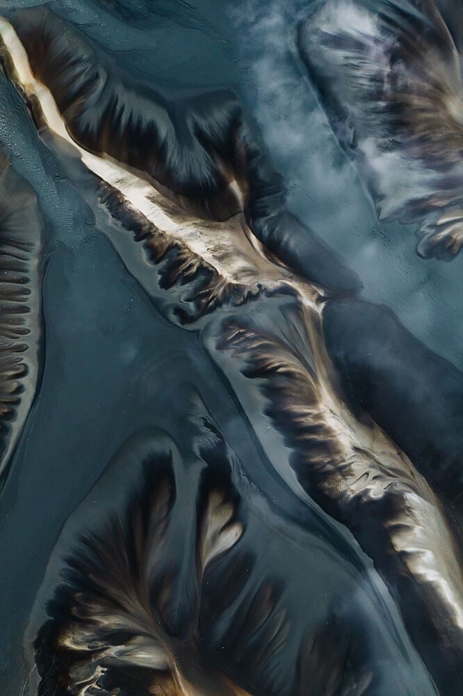 Glacial River Patterns art print by Angyalosi Beata for $57.95 CAD