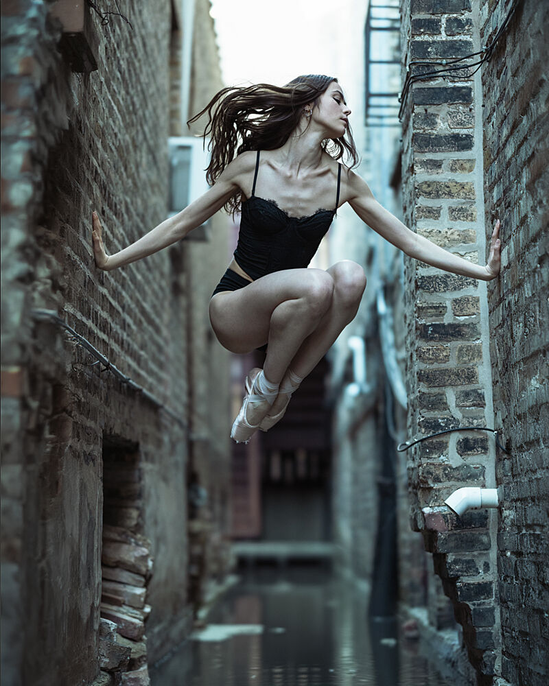 Flying Urban Ballet art print by Tyler McAuley for $57.95 CAD