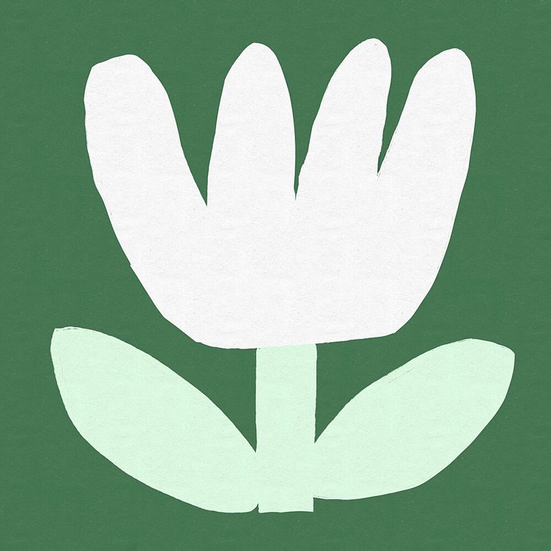 White Botanical Bloom art print by Sharyn Bursic for $57.95 CAD