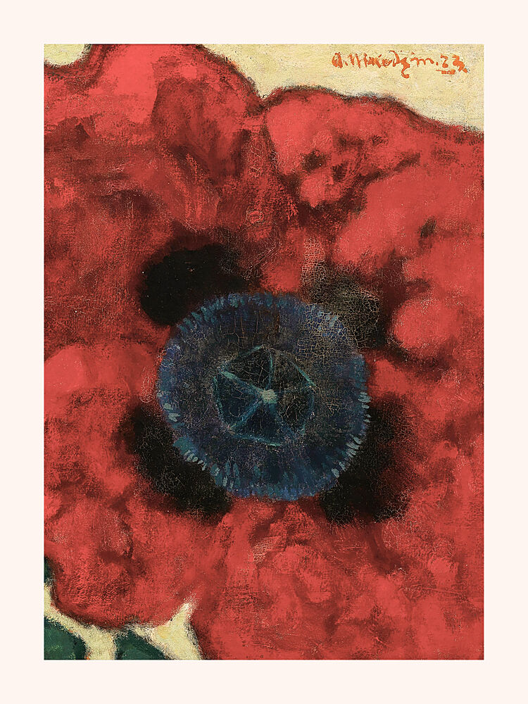 Artur Nikodem Poppy Flower White Boarder art print by Artur Nikodem for $57.95 CAD