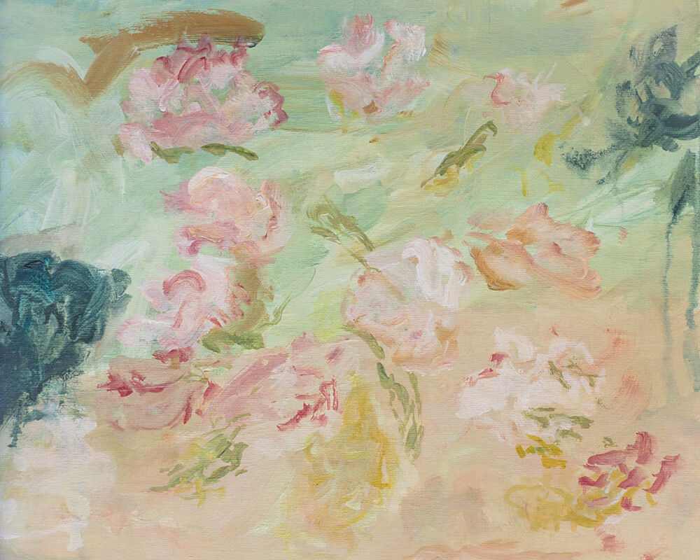 Soft Pink Blooms art print by Emily Tingey for $57.95 CAD