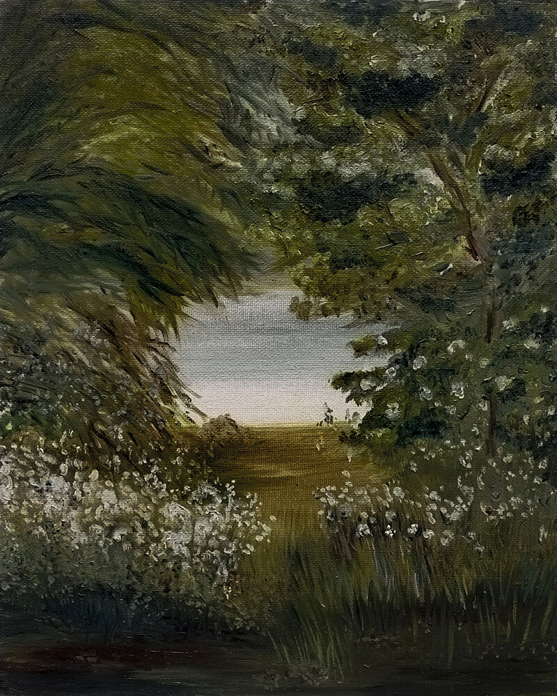 Serene Path to Lake art print by Emily Tingey for $57.95 CAD