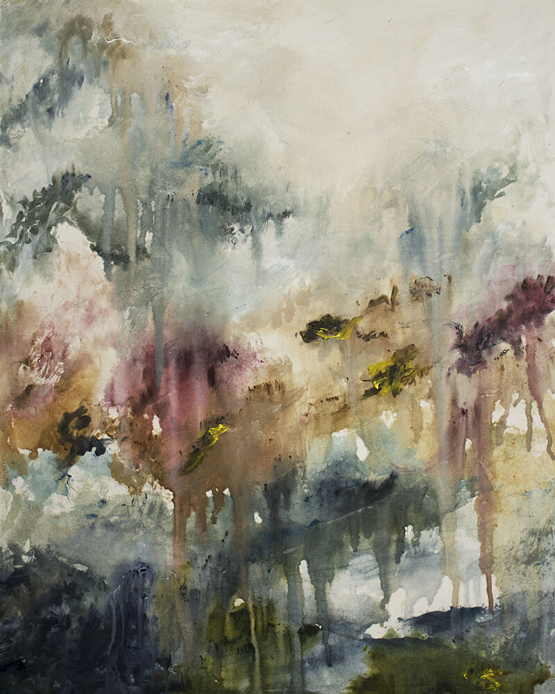 Misty Garden Flow art print by Emily Tingey for $57.95 CAD