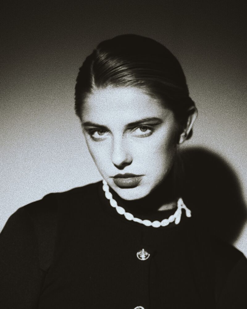 Dramatic Pearl Portrait art print by Steffen Lauterbach for $57.95 CAD