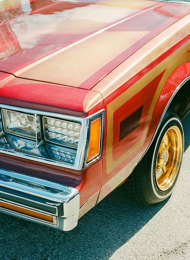 Red and Gold Lowrider art print by Bethany Young for $57.95 CAD