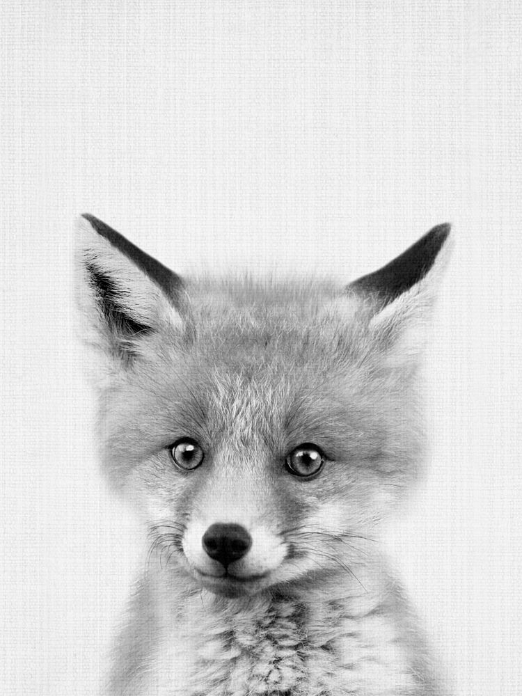Curious Fox Kit art print by Lila and Lola for $57.95 CAD