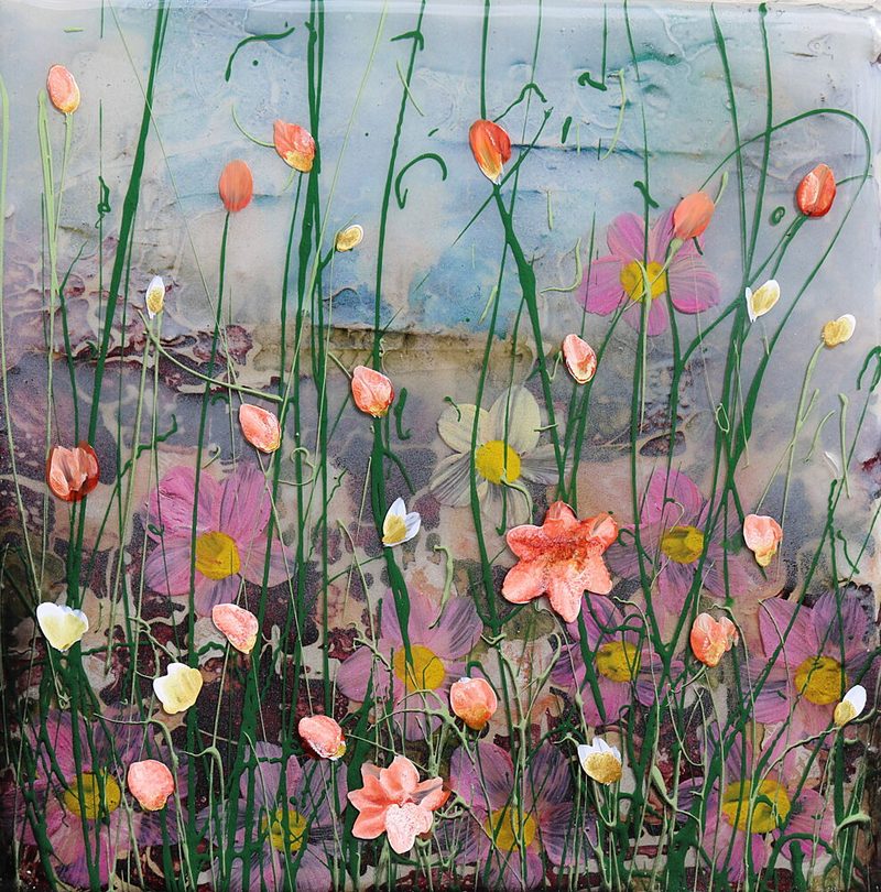 Vibrant Meadow Blooms art print by Donatella Marraoni for $57.95 CAD