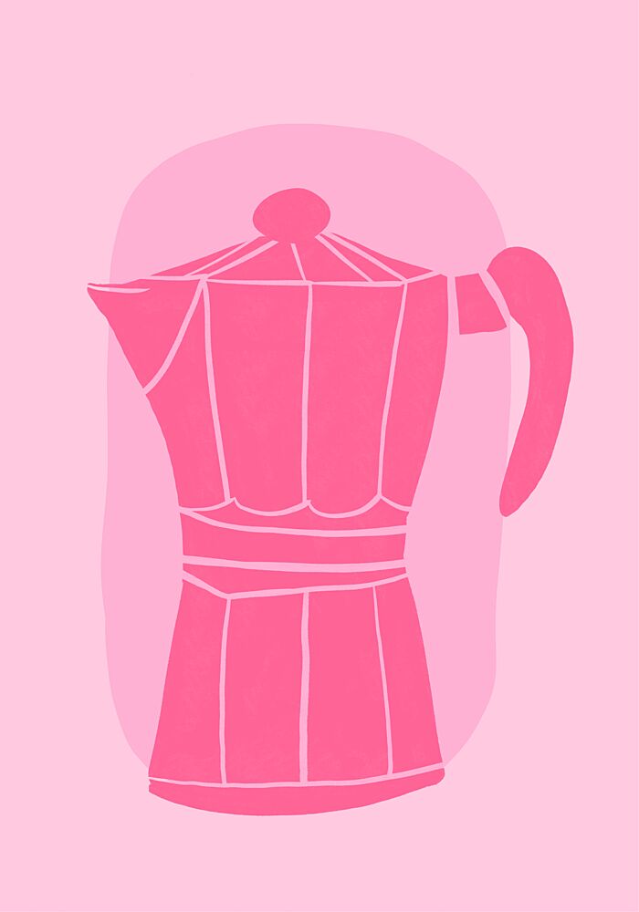Pink Espresso art print by Athene Fritsch for $57.95 CAD