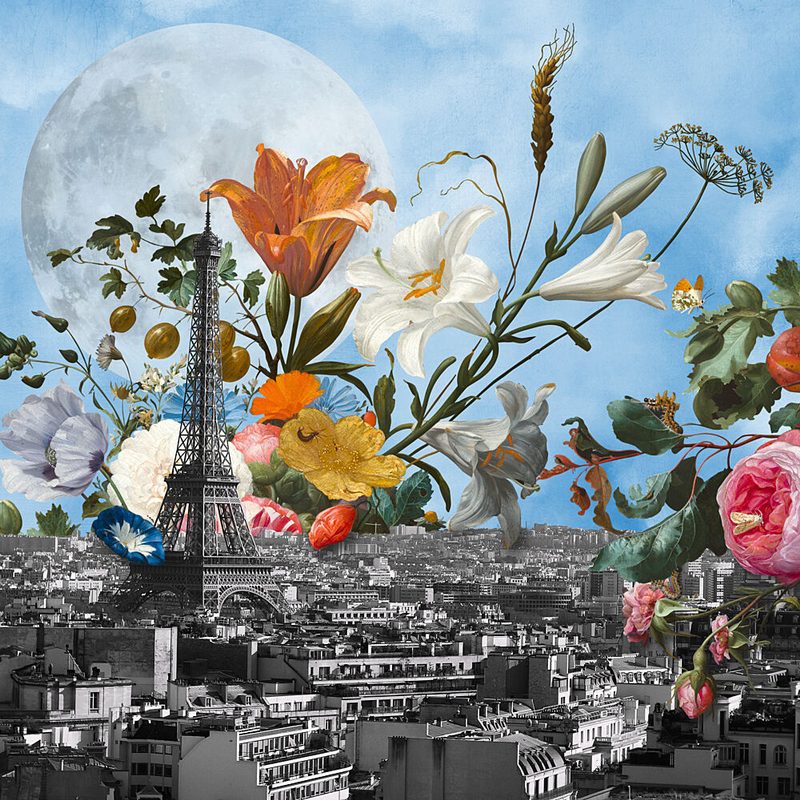 Eiffel Floral Dream art print by Marja van den Hurk for $57.95 CAD