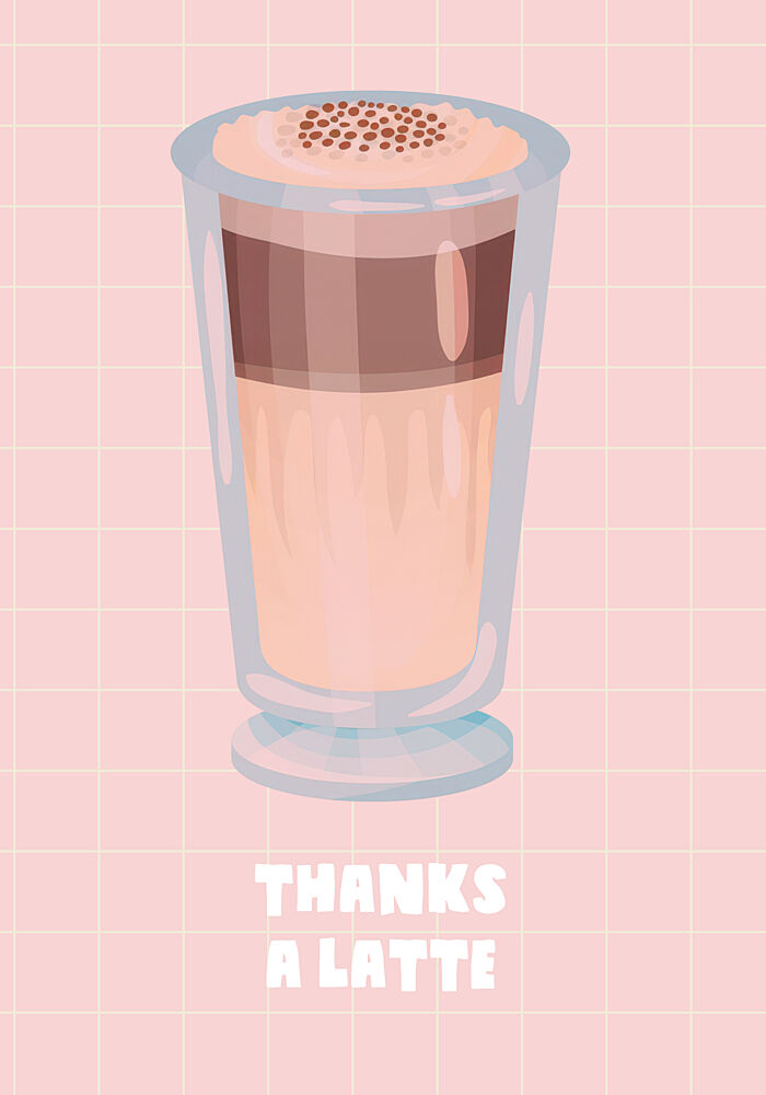 Warm Latte Layers art print by Neetesh Kumar for $57.95 CAD