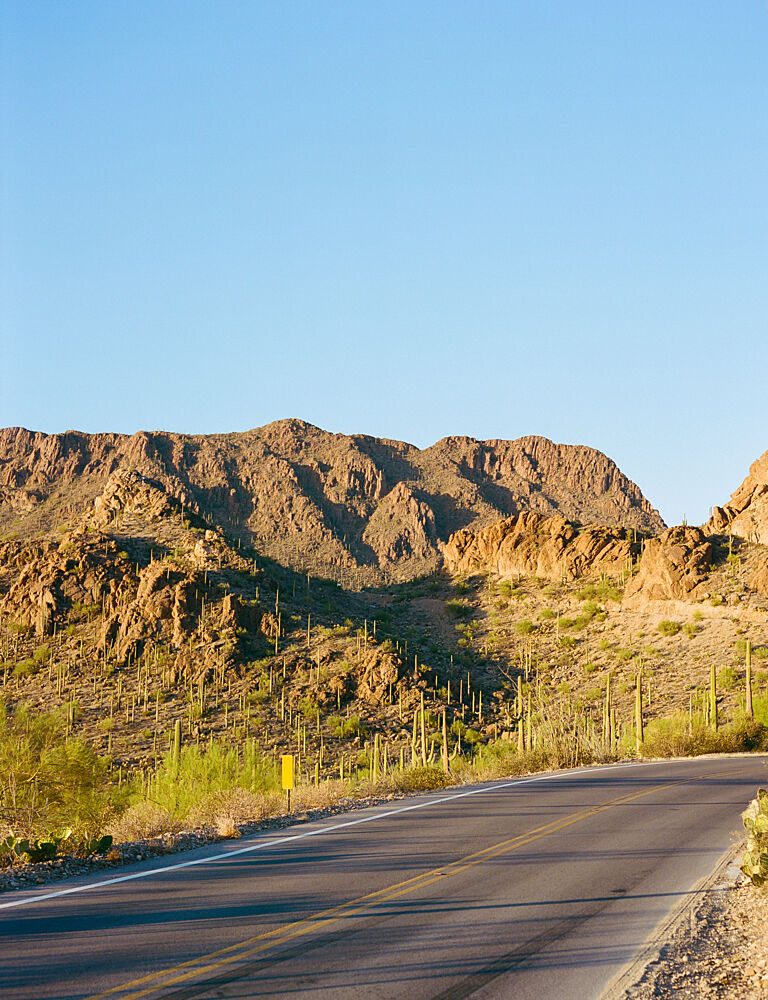 Sunny Desert Mountain Road art print by Bethany Young for $57.95 CAD