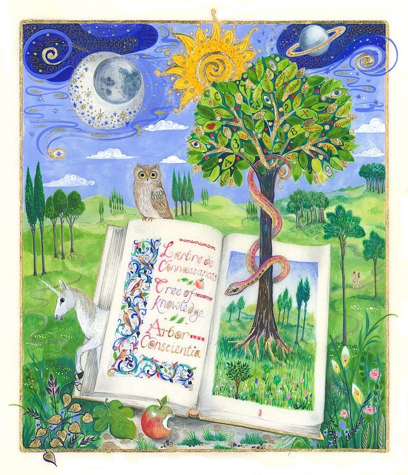 Tree of Knowledge art print by Isabelle Brent for $57.95 CAD