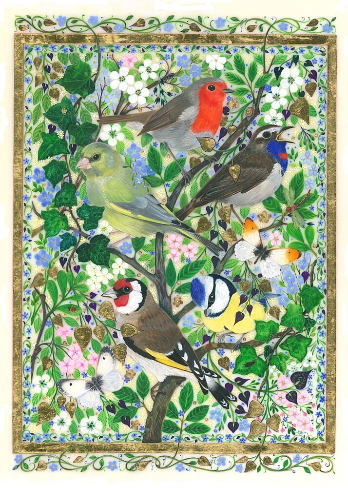 Songbirds art print by Isabelle Brent for $57.95 CAD