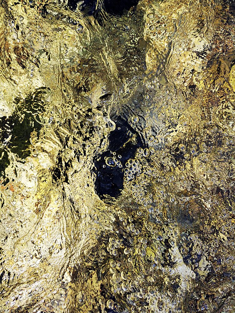 Golden Water Reflections art print by Angelo Cerantola for $57.95 CAD