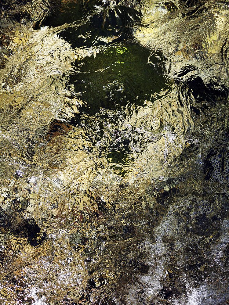 Golden Water Shimmer art print by Angelo Cerantola for $57.95 CAD