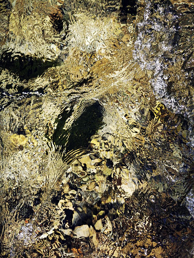 Golden River Flow art print by Angelo Cerantola for $57.95 CAD