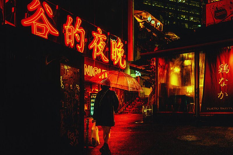 Tokyo Neon Night art print by Yuzo Fujii for $57.95 CAD