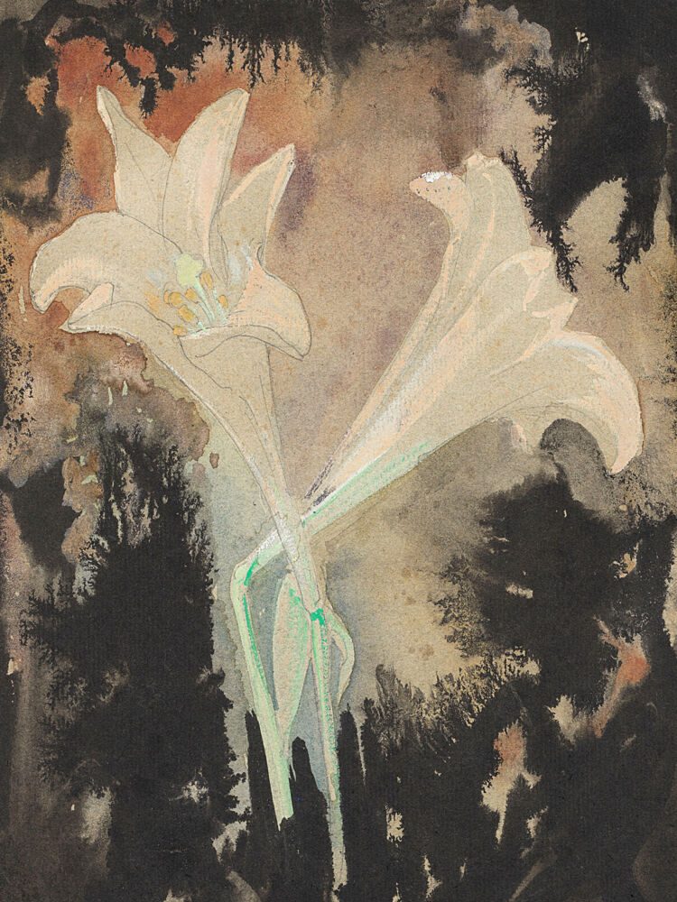Twee Bloemen 1902 Stretch by Leo Gestel art print by Leo Gestel for $57.95 CAD