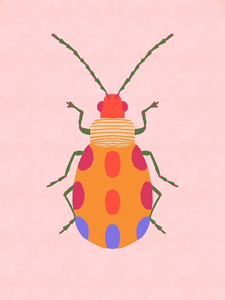 Colorful Spotted Car art print by Aliya Putrus for $57.95 CAD