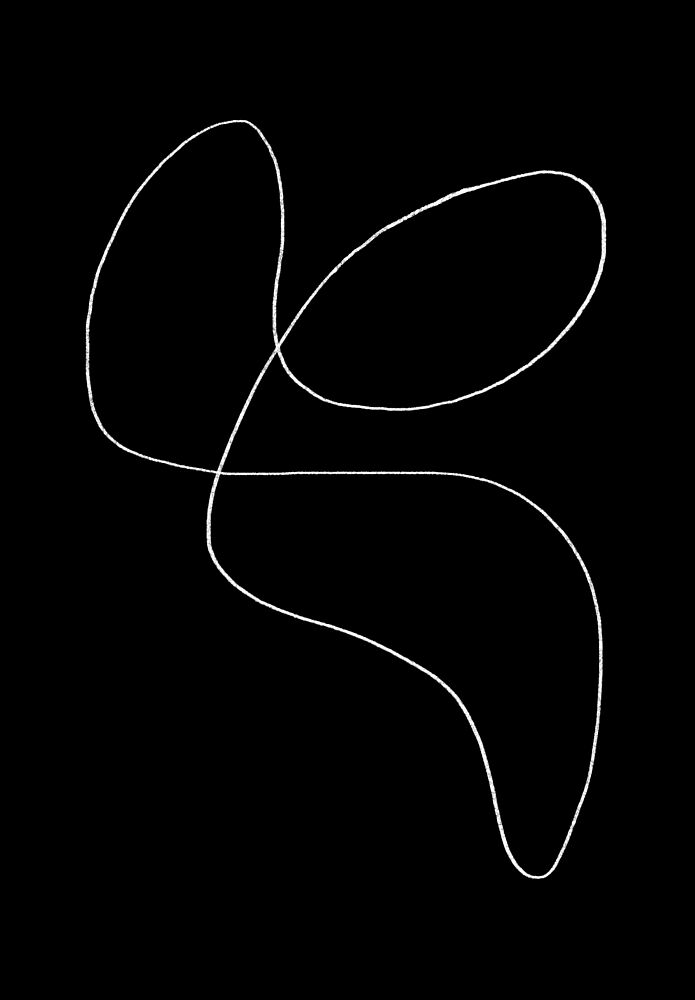 Abstract Flowing Line art print by Cesare Bellassai Art for $57.95 CAD