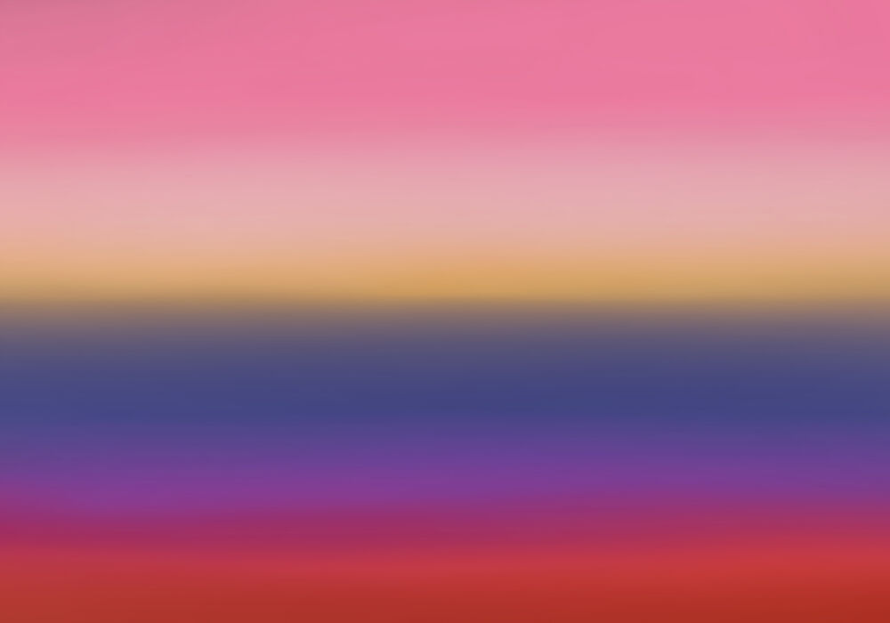 Vivid Gradient Horizon art print by Cesare Bellassai Art for $57.95 CAD