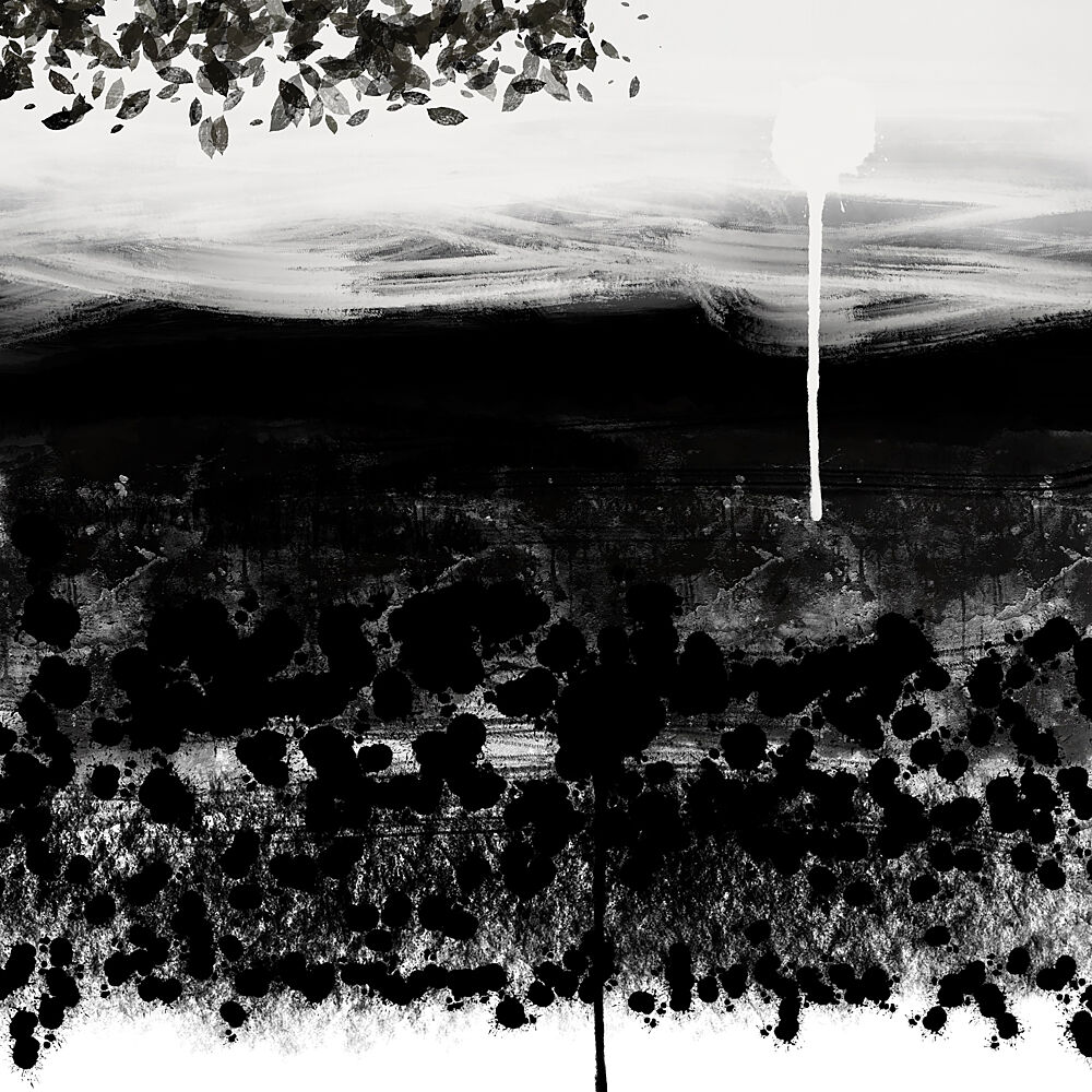 Abstract Forest Drip art print by Cesare Bellassai Art for $57.95 CAD