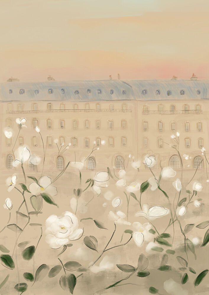 Dans le Jardin art print by Katharina Puritscher for $57.95 CAD
