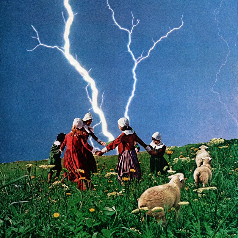 Pilgrim Children Lightning Storm art print by Mikhail Siskoff for $57.95 CAD