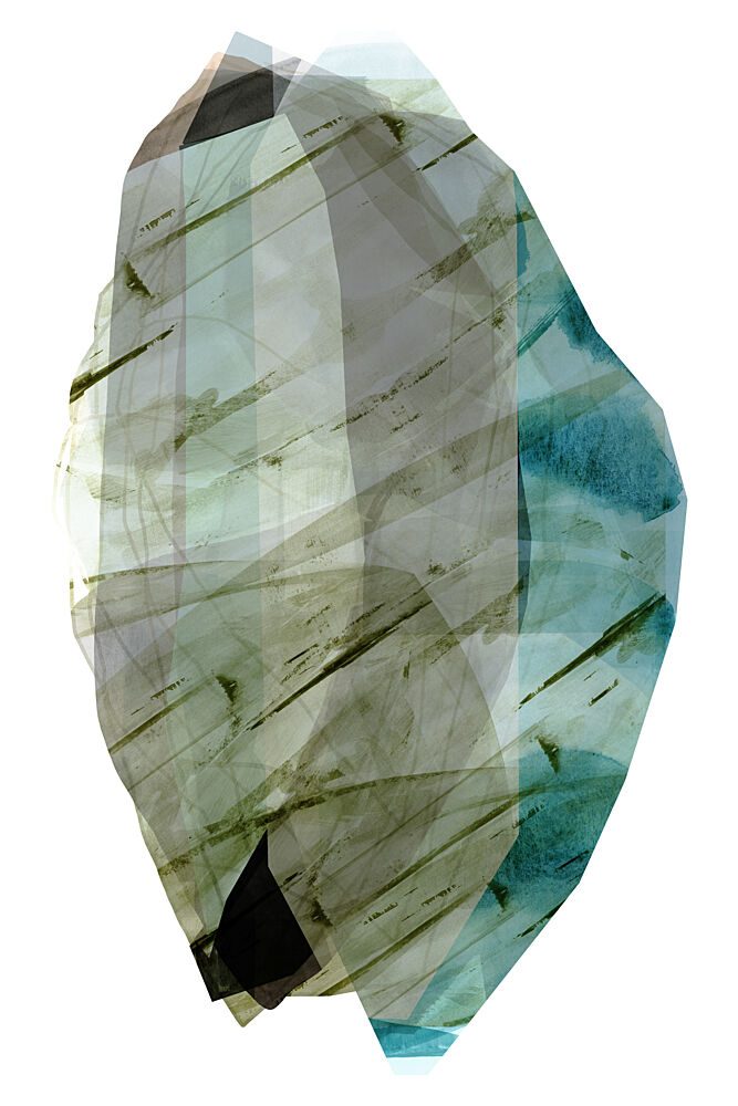 Ethereal Crystal Layers art print by Cartissi for $57.95 CAD