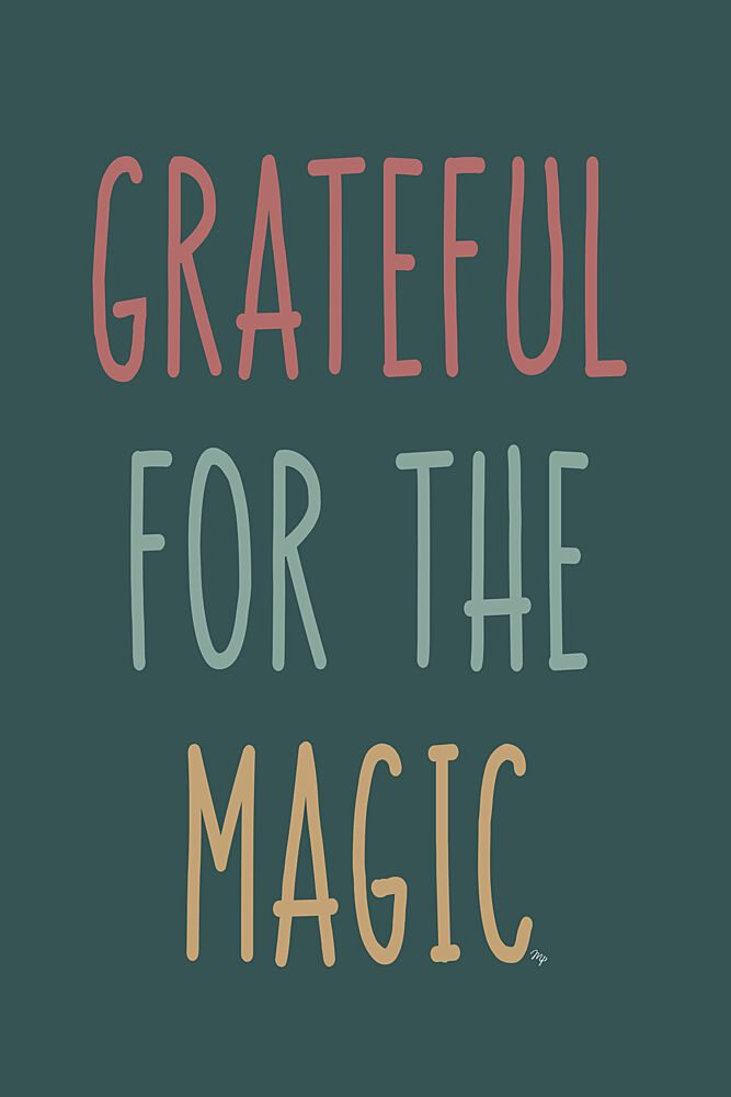 Grateful for the Magic art print by Martina for $57.95 CAD