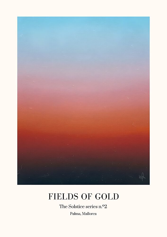 Golden Hour Horizon art print by Merel Takken for $57.95 CAD