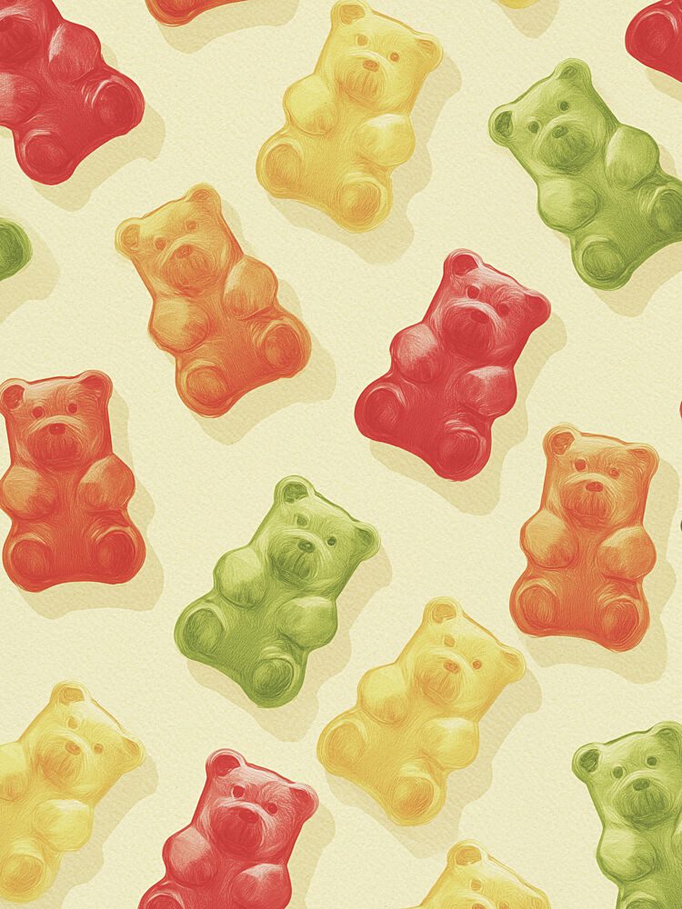 Colorful Gummy Bears art print by Andreas Magnusson for $57.95 CAD