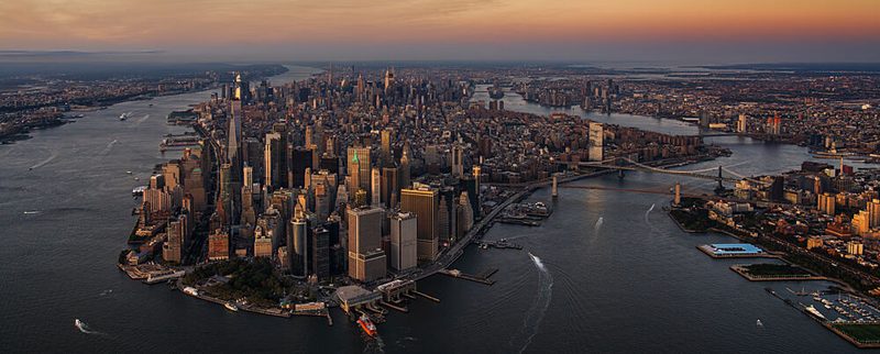 New York City Golden Hour art print by Dieter Weck for $57.95 CAD
