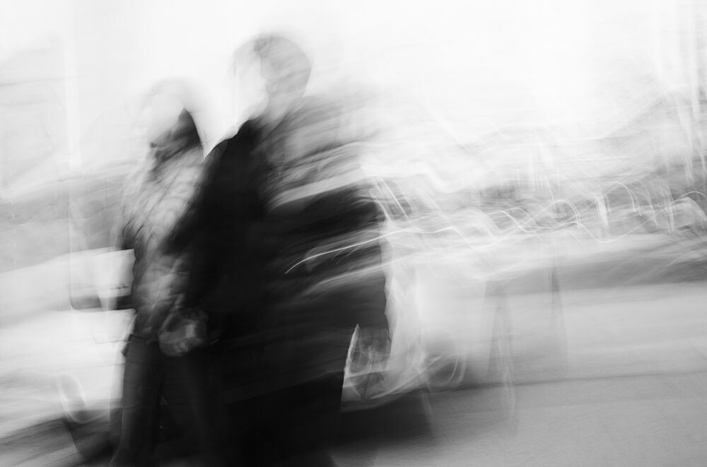 Urban Motion Blur art print by Swen Mun for $57.95 CAD