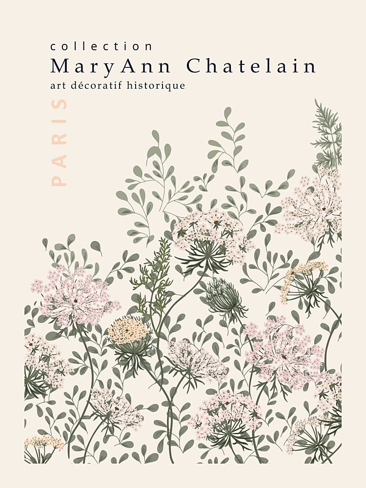 Delicate Wildflower Blooms art print by Annick for $57.95 CAD