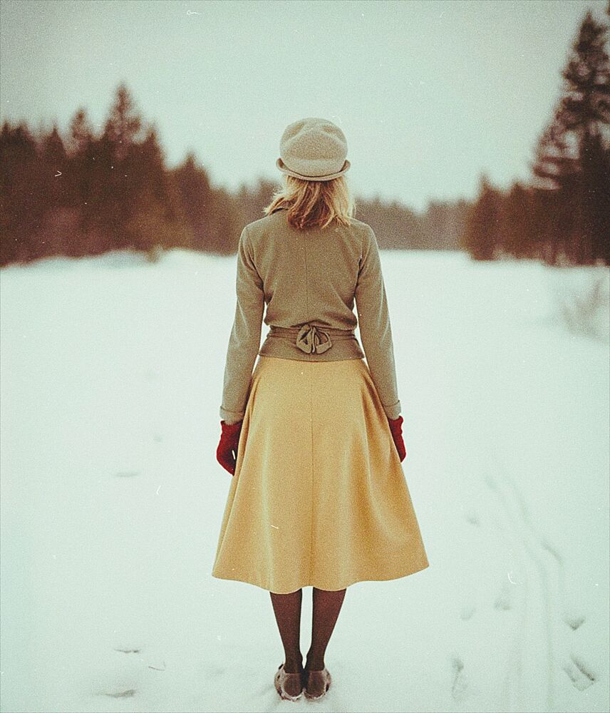 Vintage Winter Walk art print by Tyler McAuley for $57.95 CAD