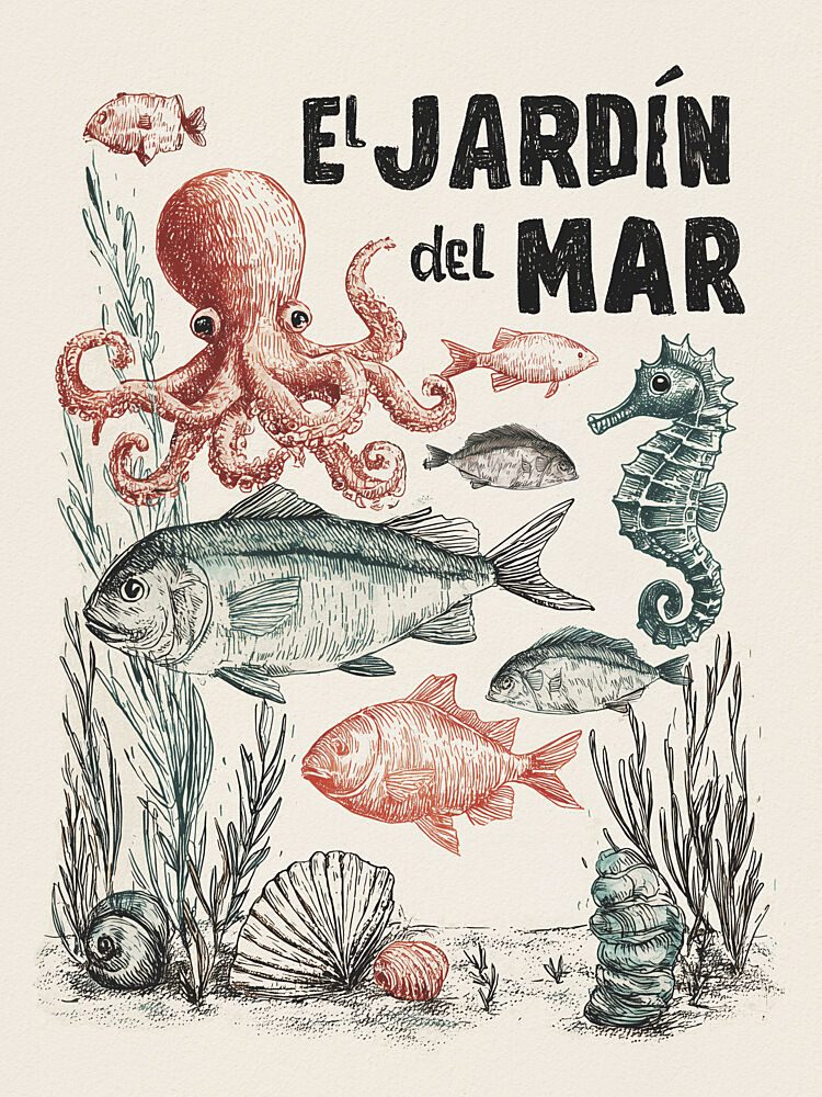 Ocean Garden Life art print by Andreas Magnusson for $57.95 CAD