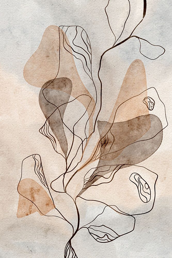 Organic Earth Tones art print by Ankie Kooi for $57.95 CAD