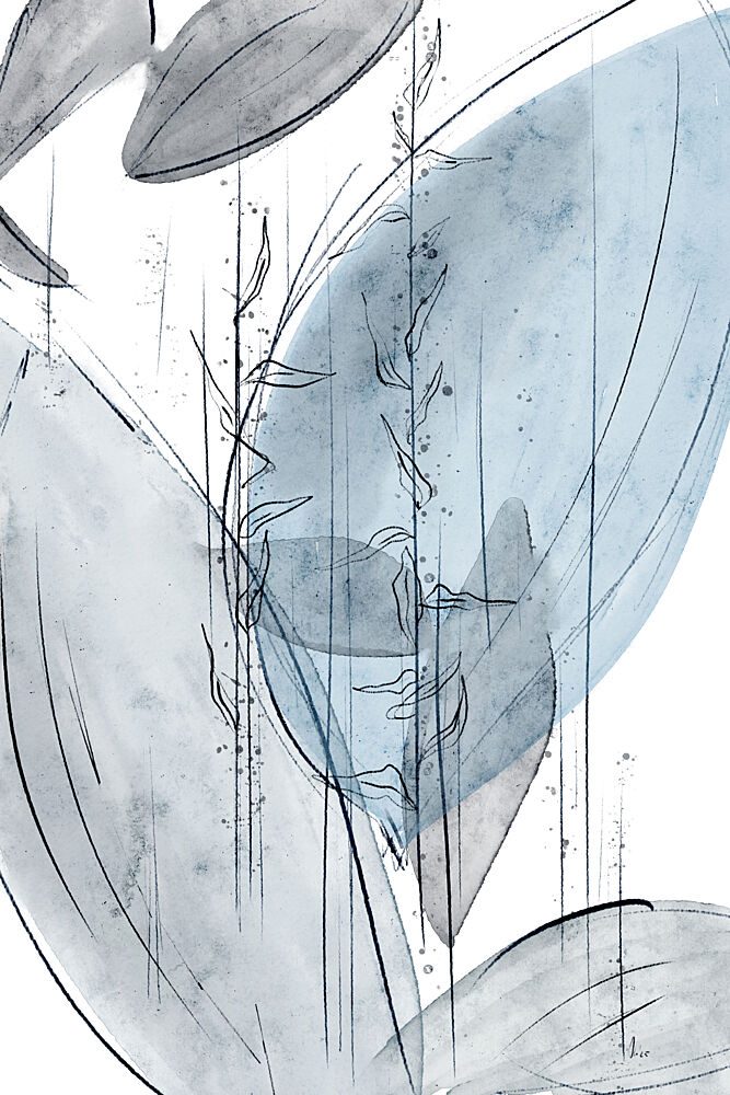 Gentle Blue Botanicals art print by Ankie Kooi for $57.95 CAD