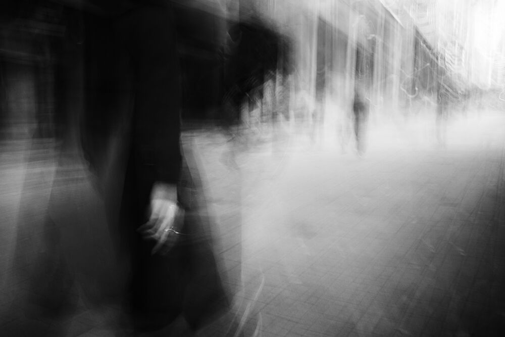 Urban Motion Blur art print by Swen Mun for $57.95 CAD
