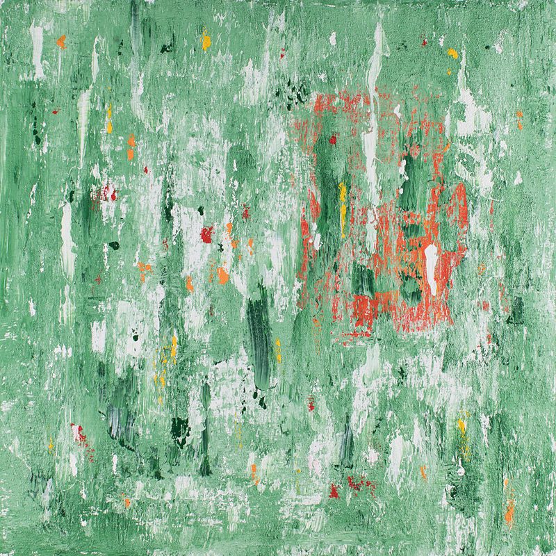 Green Abstract Textures art print by Jonas Weikel for $57.95 CAD