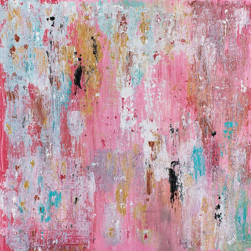 Pink Abstract Texture art print by Jonas Weikel for $57.95 CAD