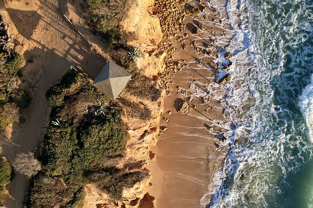 Golden Beach Aerial View art print by Martin Blahak for $57.95 CAD