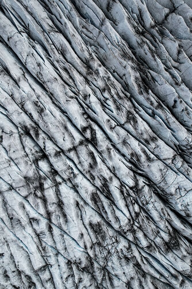 Glacial Ice Patterns art print by Martin Blahak for $57.95 CAD