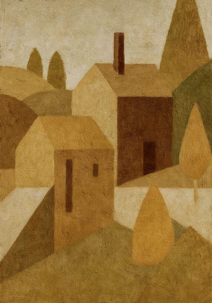 Cottage art print by Dan Hobday for $57.95 CAD