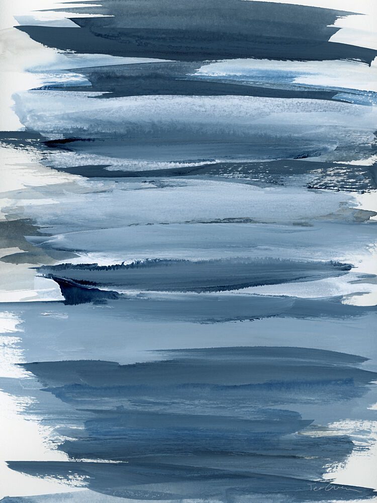 Calm Water Abstract art print by Teodora Teo Guererra for $57.95 CAD
