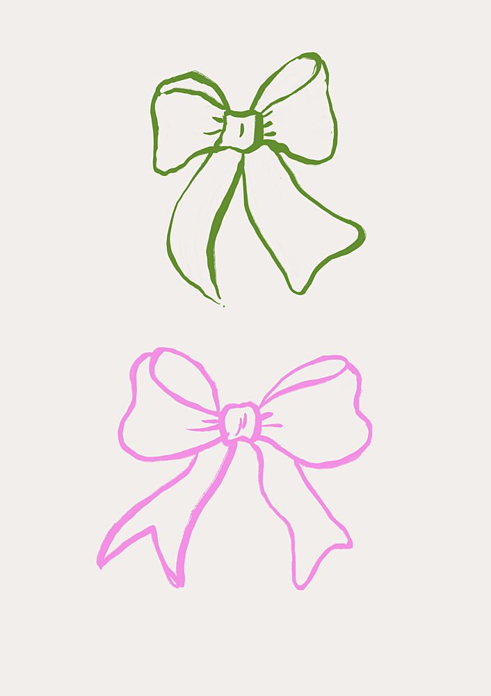 Christmas Bow art print by Treechild for $57.95 CAD