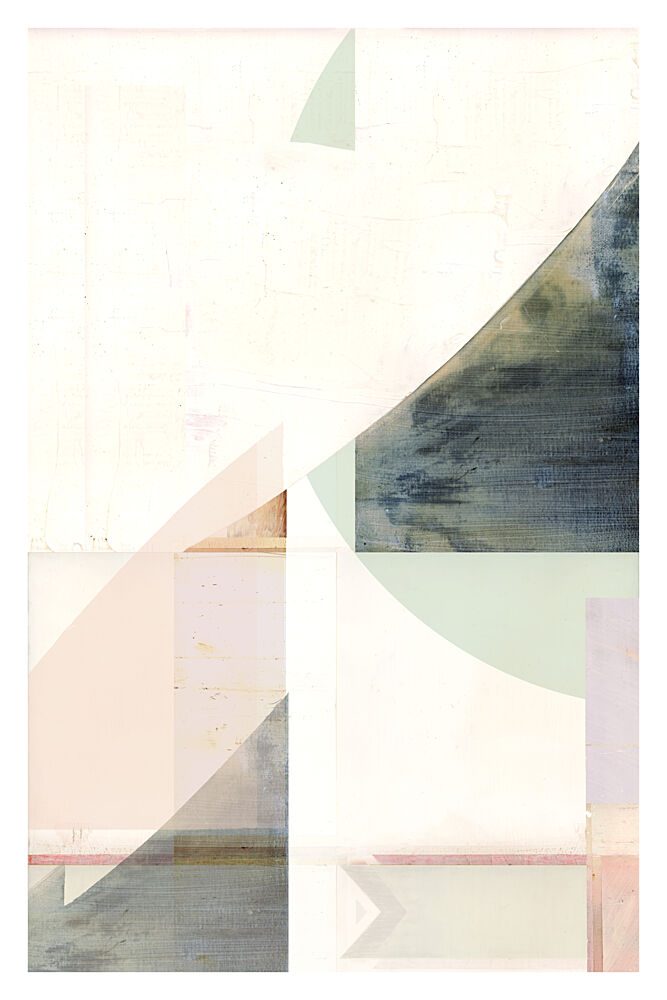 Serene Modern Geometry art print by Cartissi for $57.95 CAD