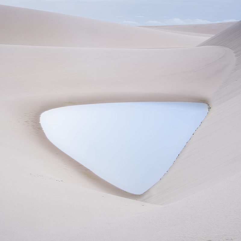 Calm Desert Oasis art print by Robert Bolton for $57.95 CAD
